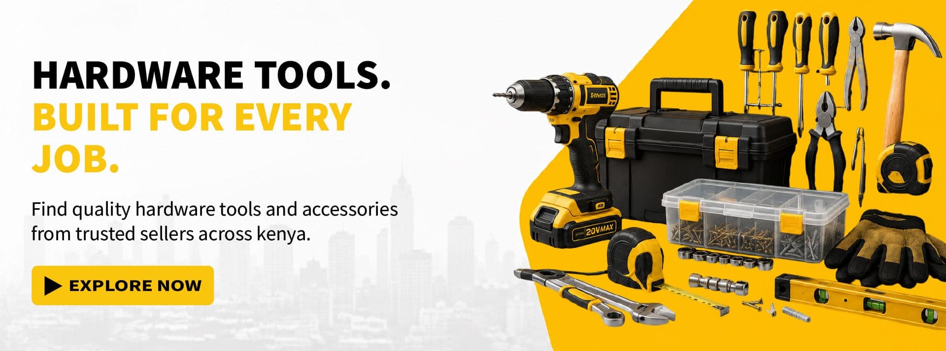 Hardware tools and accessories on Carbon Cube Kenya