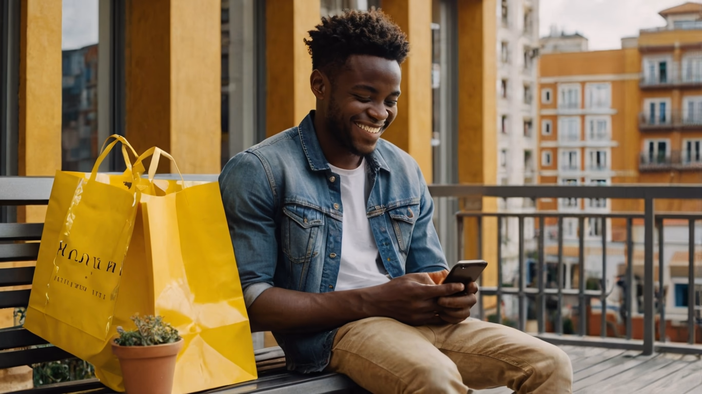 Carbon Cube Kenya Marketplace Illustration